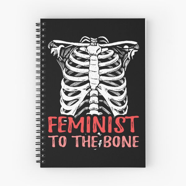 Item preview, Feminist To The Bone - Halloween Feminism I designed and sold by Lemon Pepper.