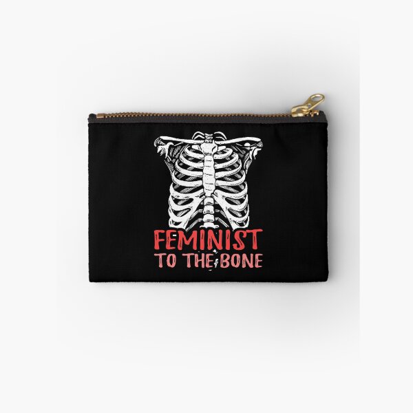 Item preview, Feminist To The Bone - Halloween Feminism I designed and sold by Lemon Pepper.