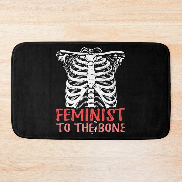 Item preview, Feminist To The Bone - Halloween Feminism I designed and sold by Lemon Pepper.
