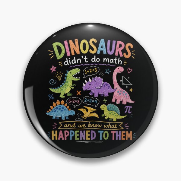 Item preview, Funny Dinosaurs Didn't Do Math T-Shirt - Paleontology Humor 2026 designed and sold by shirt-hard-top1.