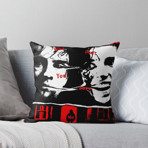Item preview, Red Typography With White SIlhouette Face Horror designed and sold by dashiellstorm.