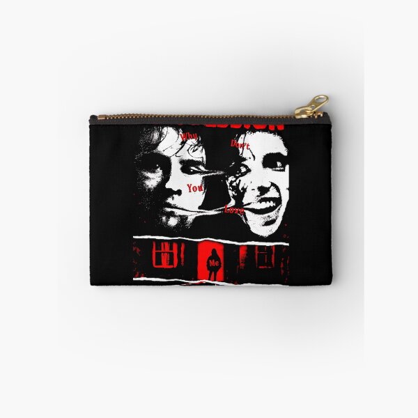 Item preview, Red Typography With White SIlhouette Face Horror designed and sold by dashiellstorm.