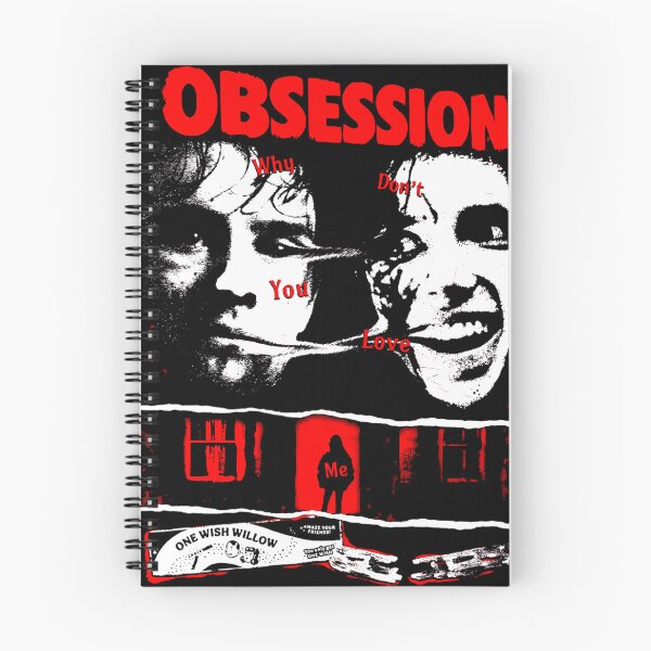 Item preview, Red Typography With White SIlhouette Face Horror designed and sold by dashiellstorm.