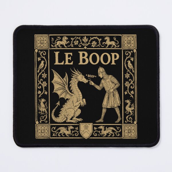 Item preview, Le Boop Funny Medieval Knight Dragon Humor designed and sold by gordonbwyashop.