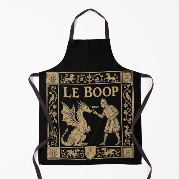 Item preview, Le Boop Funny Medieval Knight Dragon Humor designed and sold by gordonbwyashop.