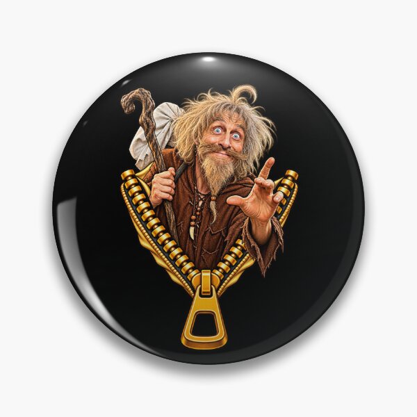 Item preview, Unzip Your Inner Catweazle designed and sold by halibutgoatramb.