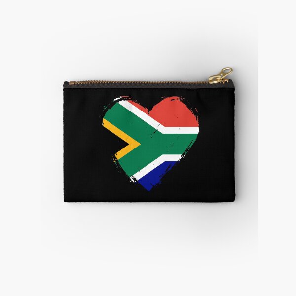Item preview, Distressed South Africa Flag Heart ZA designed and sold by shitpostee.
