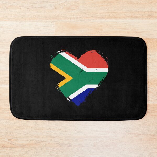 Item preview, Distressed South Africa Flag Heart ZA designed and sold by shitpostee.