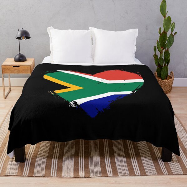 Item preview, Distressed South Africa Flag Heart ZA designed and sold by shitpostee.
