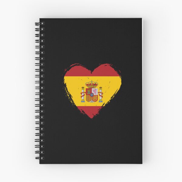 Item preview, Distressed Spain Flag Heart ES designed and sold by shitpostee.