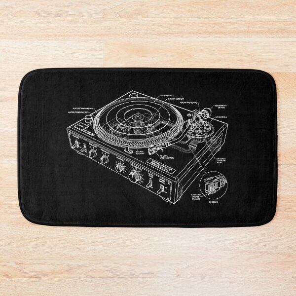 Item preview, Vinyl Turntable Technical Schematic designed and sold by weirdove.
