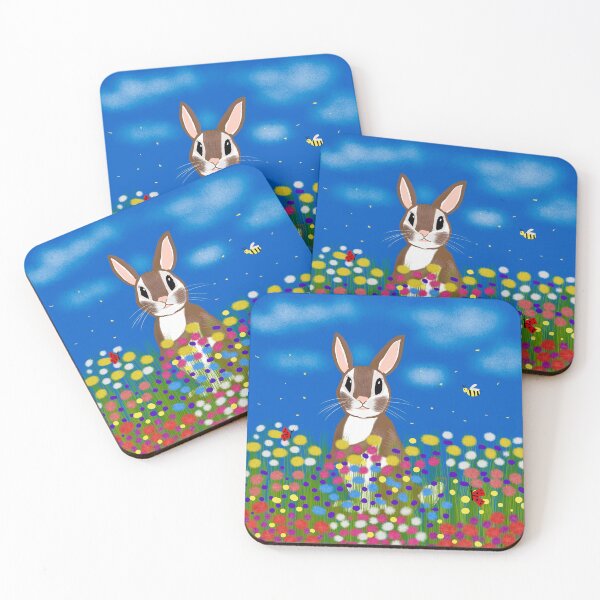 Item preview, Rabbit in the garden  designed and sold by Elaine M Hayward .