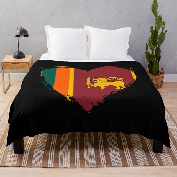 Item preview, Distressed Sri Lanka Flag Heart LK designed and sold by shitpostee.