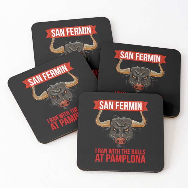 Item preview, SAN FERMIN RUNNING WITH THE BULLS AT PAMPLONA designed and sold by MadeThisFMeS.