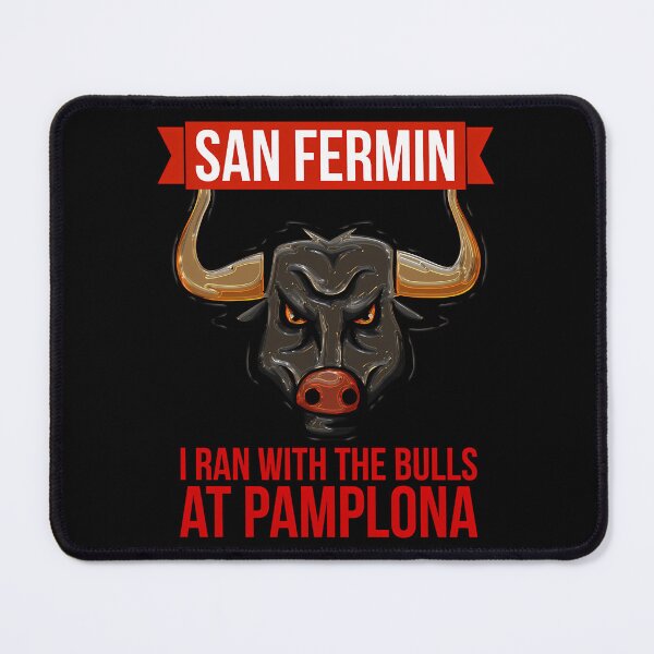 Item preview, SAN FERMIN RUNNING WITH THE BULLS AT PAMPLONA designed and sold by MadeThisFMeS.