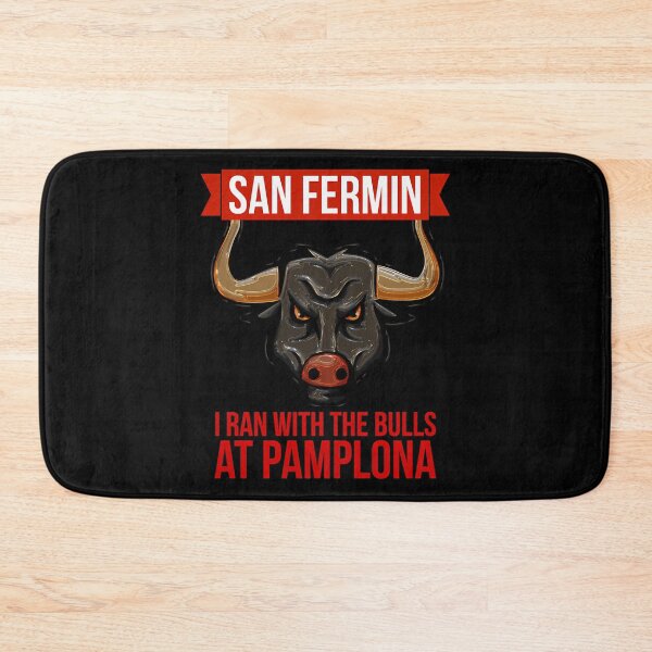 Item preview, SAN FERMIN RUNNING WITH THE BULLS AT PAMPLONA designed and sold by MadeThisFMeS.