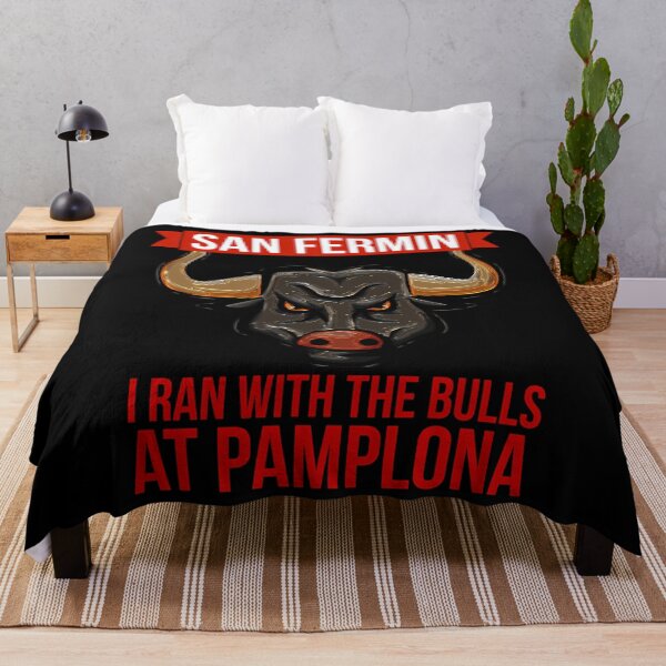 Item preview, SAN FERMIN RUNNING WITH THE BULLS AT PAMPLONA designed and sold by MadeThisFMeS.