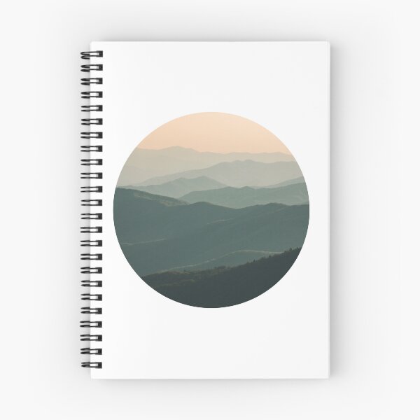 Item preview, Misty Green Mountain Layers Circle designed and sold by Vision Crafted.