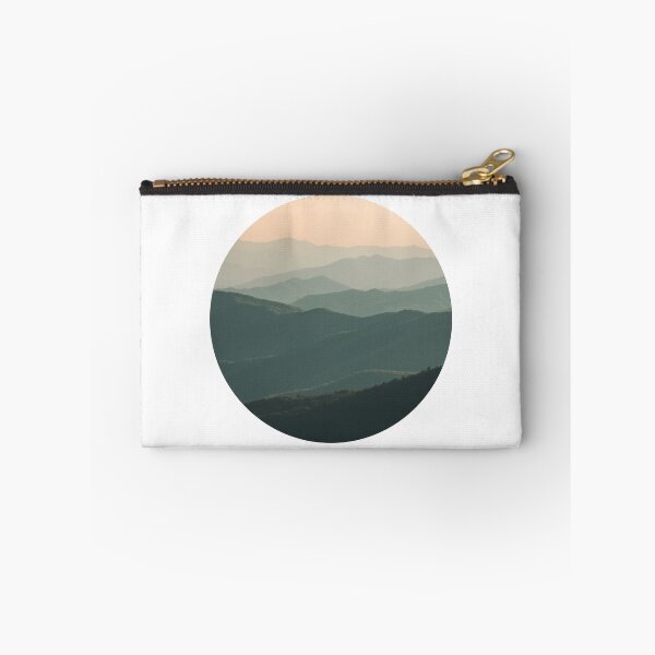 Item preview, Misty Green Mountain Layers Circle designed and sold by Vision Crafted.