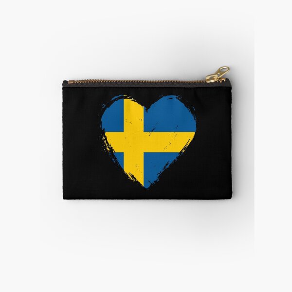 Item preview, Distressed Sweden Flag Heart SE designed and sold by shitpostee.