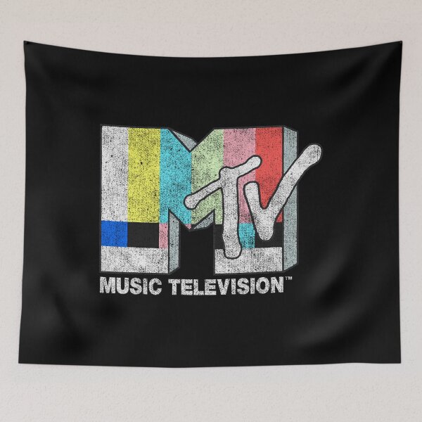 Item preview, Mtv Vintage Tv Signal End Logo designed and sold by ZenSpiritArt.