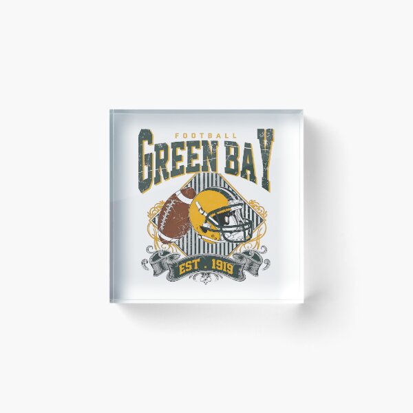 Item preview, Green Bay Cheesehead Football Mascot designed and sold by ShellyBar80895.