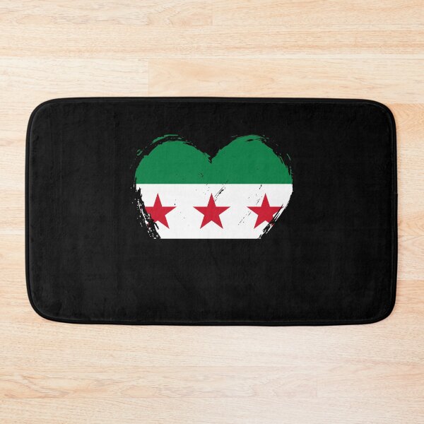Item preview, Distressed Syria Flag Heart SY designed and sold by shitpostee.