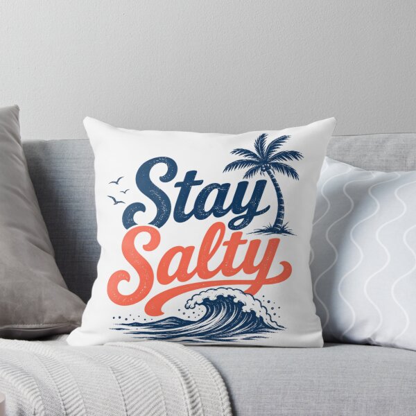 Artikelvorschau, Stay Salty Retro Beach Summer Ocean Waves entworfen und verkauft von rin-aRitzxbc.