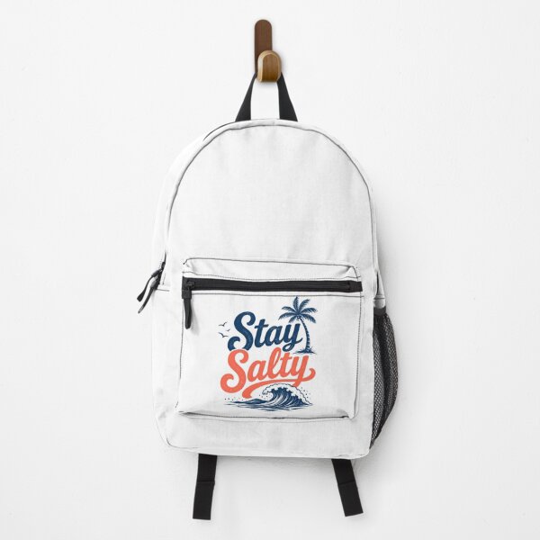 Item preview, Stay Salty Retro Beach Summer Ocean Waves designed and sold by rin-aRitzxbc.