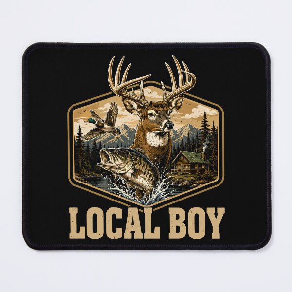 Item preview, Local Boy Funny Hunting Dog Hunting Season designed and sold by gordonbwyashop.