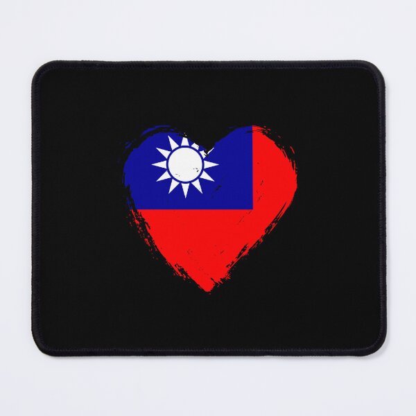 Item preview, Distressed Taiwan Flag Heart TW designed and sold by shitpostee.