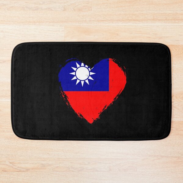 Item preview, Distressed Taiwan Flag Heart TW designed and sold by shitpostee.