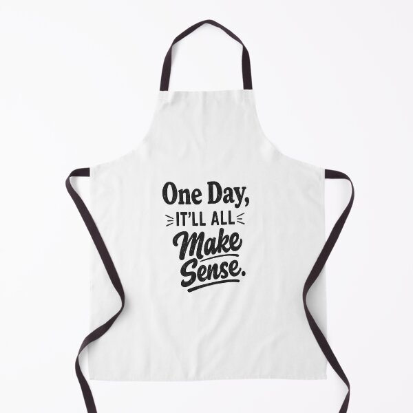 Item preview, One Day, It’ll All Make Sense – Minimal Motivational Typography designed and sold by Lovestickerco.