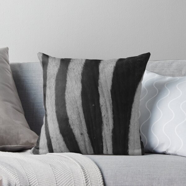 Item preview, Striking Black and White Zebra Profile Portrait designed and sold by OlaniPictures.