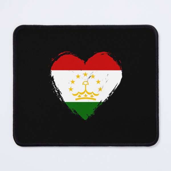 Item preview, Distressed Tajikistan Flag Heart TJ designed and sold by shitpostee.