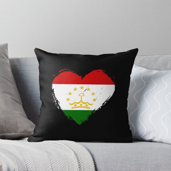 Item preview, Distressed Tajikistan Flag Heart TJ designed and sold by shitpostee.