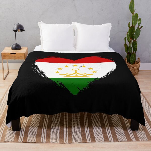 Item preview, Distressed Tajikistan Flag Heart TJ designed and sold by shitpostee.