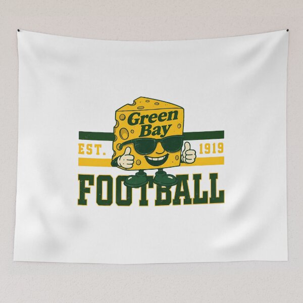 Item preview, Green Bay Football Action Tackle designed and sold by JeffreyPr45067.