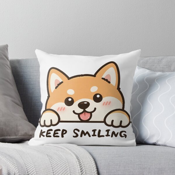 Item preview, Keep Smiling Cute Shiba Inu designed and sold by ianm1028.
