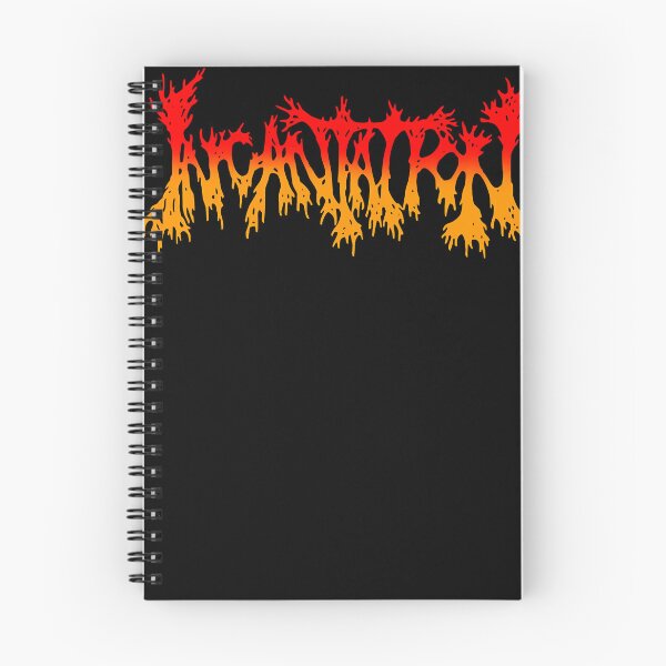 Item preview, Red Yellow Death Metal Typography designed and sold by nucrane82.