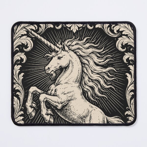 Item preview, Vintage Unicorn Horse Medieval Fantasy Mythical Creature designed and sold by Y-Vibes.