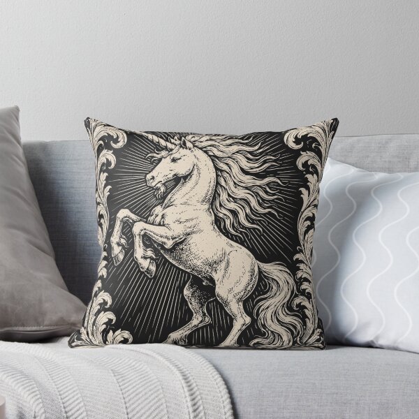 Item preview, Vintage Unicorn Horse Medieval Fantasy Mythical Creature  designed and sold by Y-Vibes.