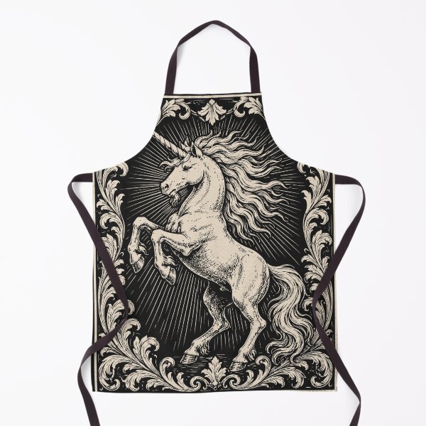 Item preview, Vintage Unicorn Horse Medieval Fantasy Mythical Creature designed and sold by Y-Vibes.