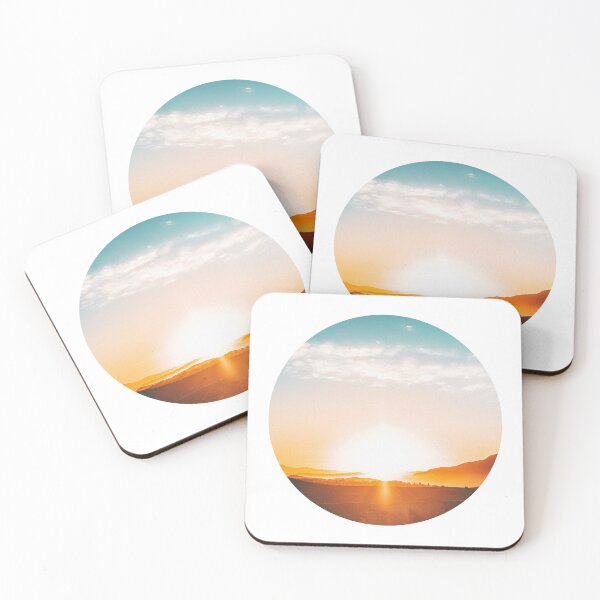 Item preview, Golden Sunrise Mountain Horizon Circle designed and sold by Vision Crafted.