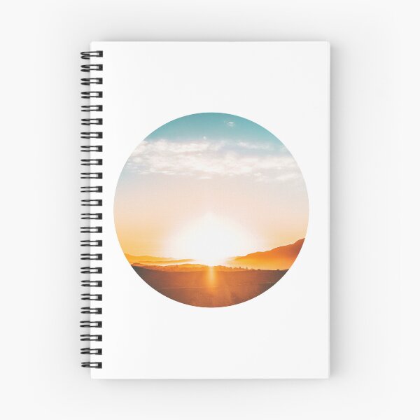 Item preview, Golden Sunrise Mountain Horizon Circle designed and sold by Vision Crafted.