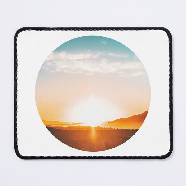 Item preview, Golden Sunrise Mountain Horizon Circle designed and sold by Vision Crafted.