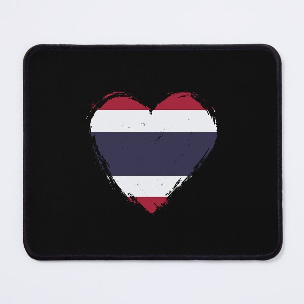 Item preview, Distressed Thailand Flag Heart TH designed and sold by shitpostee.