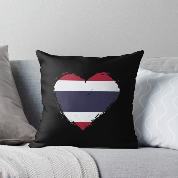 Item preview, Distressed Thailand Flag Heart TH designed and sold by shitpostee.