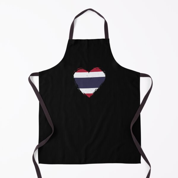 Item preview, Distressed Thailand Flag Heart TH designed and sold by shitpostee.
