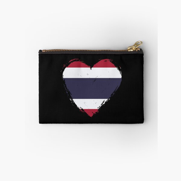Item preview, Distressed Thailand Flag Heart TH designed and sold by shitpostee.